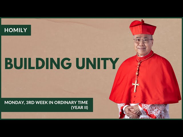 Building Unity - William Cardinal Goh (Homily - 22 Jan 2024)