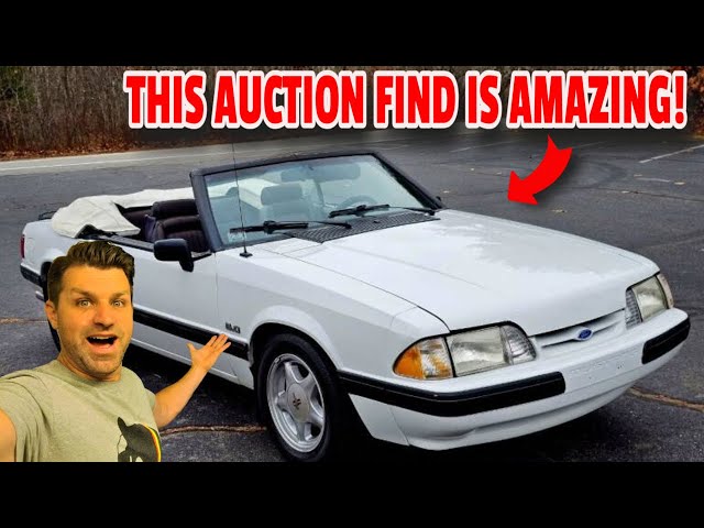 This AUCTION SCORE was Even Better than I expected! Now we have to get this Mustang to MECUM