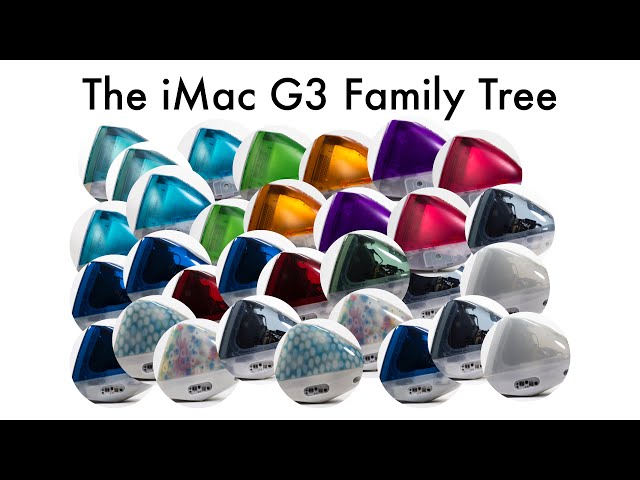 iMac G3 Family Tree