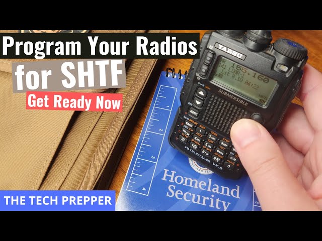 How I Program My Radio for Emergency Communication - Get Ready Now