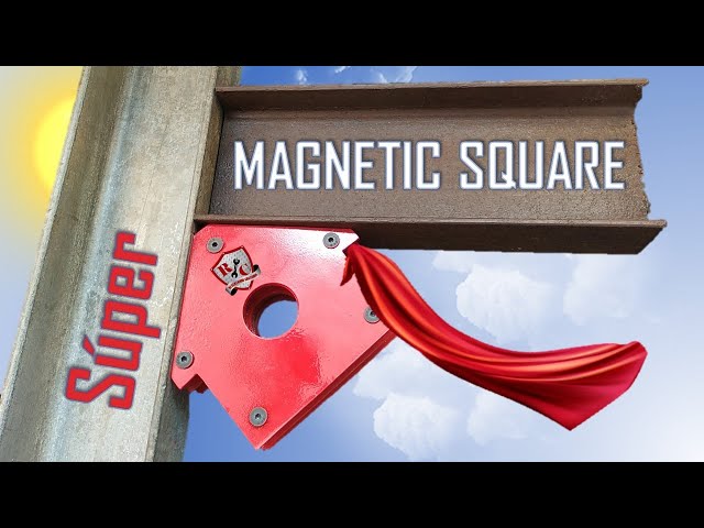 POWERFUL🦸 MAGNETIC SQUARE  🦸 Súper Escuadra Magnética