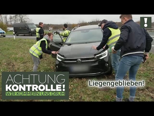"Will nicht mehr!" ❌ Liegengebliebenes Auto BLOCKIERT Autobahnauffahrt! | Achtung Kontrolle