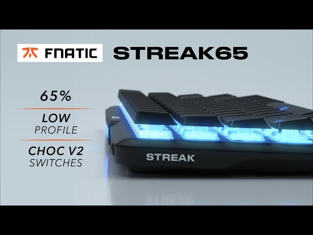 This keyboard made me love small keyboards - Fnatic Streak65