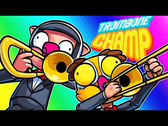Trombone Champ - Wildcat Controls My PC! (Single Player Co-op)