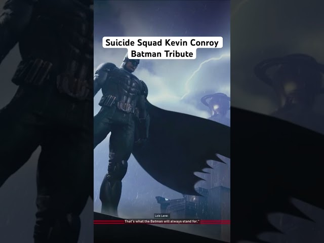 Suicide Squad Kevin Conroy Batman Tribute