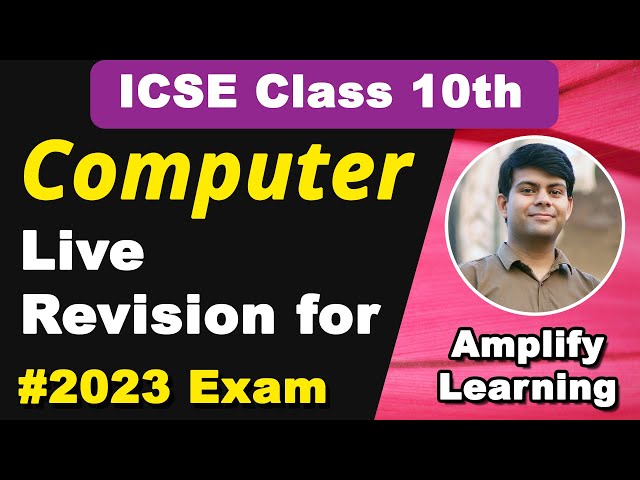 Important Questions in 2023 Computer |  Imp. Java Programs | ICSE Class 10th Computer Exam Revision