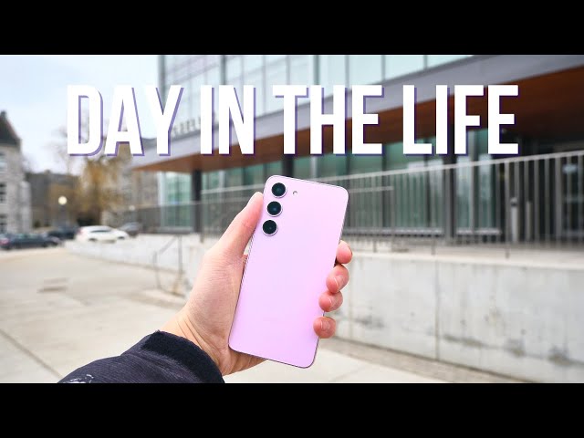 A Day In The Life with the Galaxy S23 - A University Student's Review