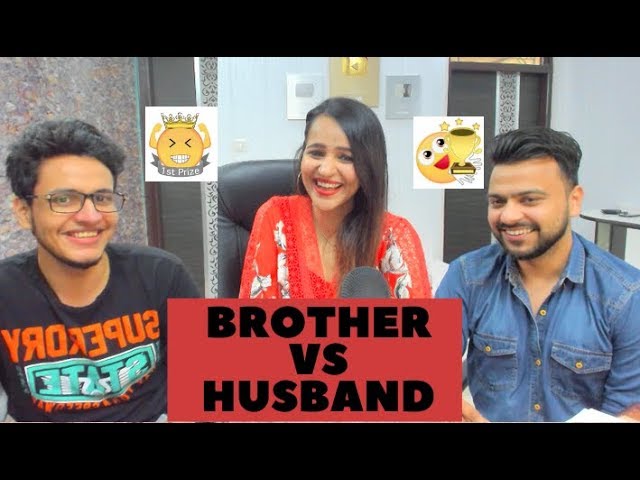 Brother VS Husband || Who Knows Me Better || Wanderers Hub