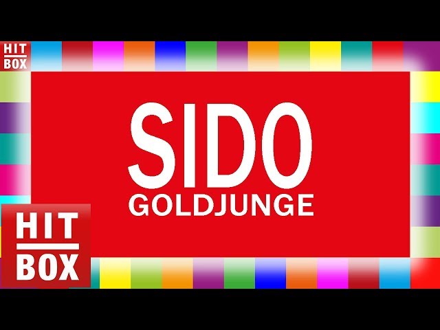 SIDO - Goldjunge 'HITBOX LYRICS KARAOKE'