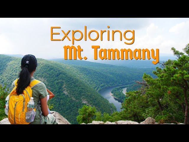 Best hikes near Delaware water gap || Mount Tammany Red Dot Trail