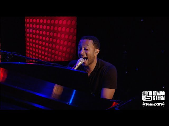 John Legend “Dancing in the Dark” on the Howard Stern Show