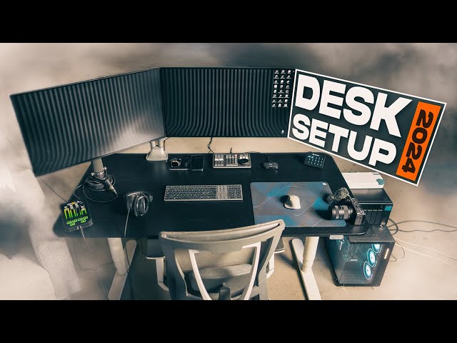 Desk Setup 2024 - Welcome to the Garage!