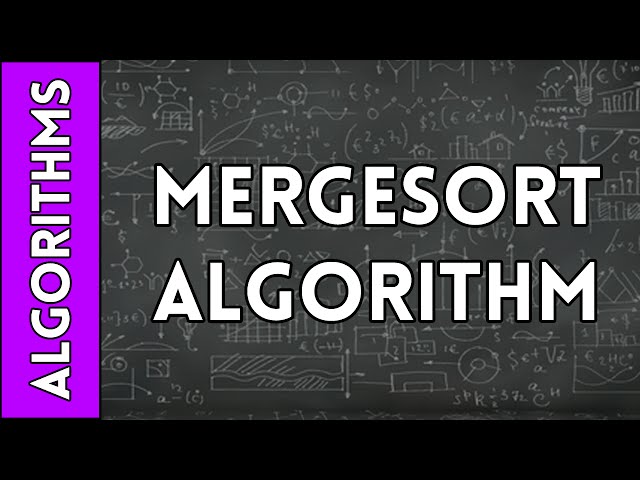 MergeSort Algorithm Run Time Analysis