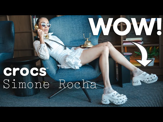 The most fashionable Crocs, EVER? Simone Rocha Siren Clog Review, Sizing and How to Style