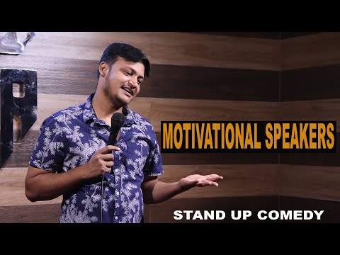 Motivational speakers || stand up comedy by Rahul Rajput