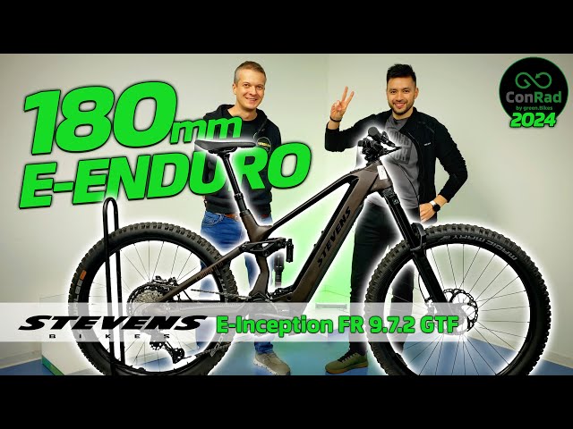 Enduro oder Downhill? Stevens E-Inception FR 9.7.2 E Bike 180 mm 2024