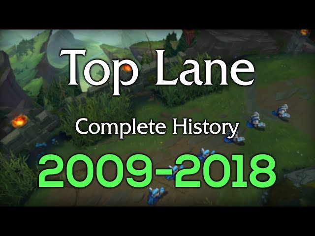 The Complete History Of Top Lane And The Top Lane META