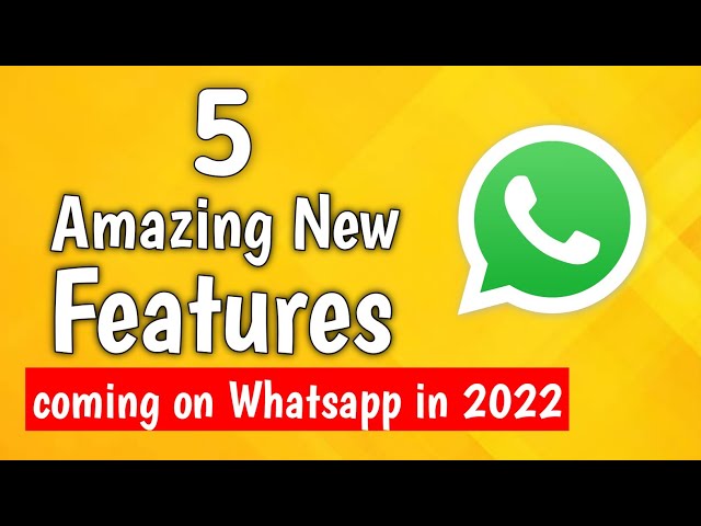 Whatsapp new upcoming features | Whatsapp new updates in 2022 | #mbtalksddn #whatsappnewupdate