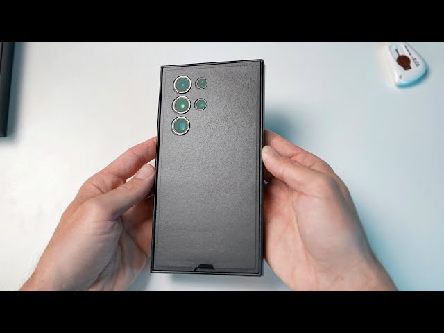 Galaxy S23 Ultra ASMR Unboxing: Feel the 200MP!