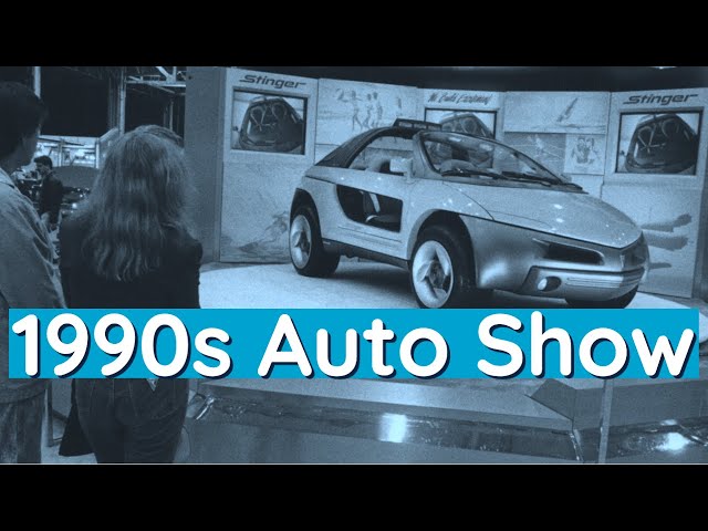 Driving back to the early 1990s Cleveland Auto Shows