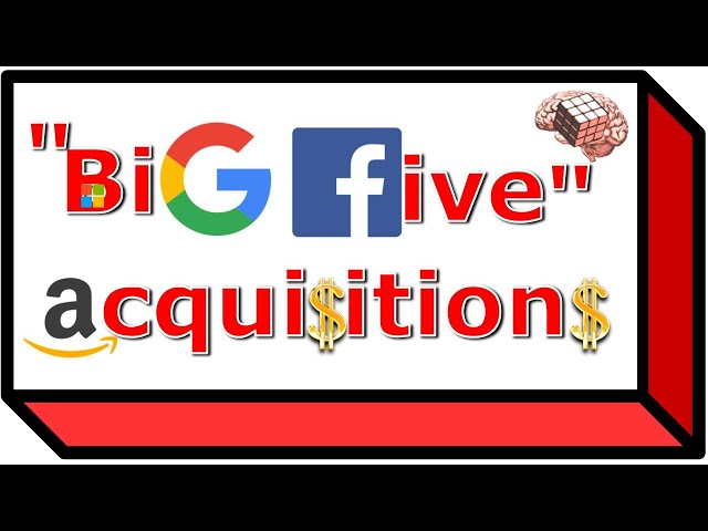 Top Big Tech Acquisitions - Apps owned by Apple, Google, Amazon, Microsoft, Facebook (and History)
