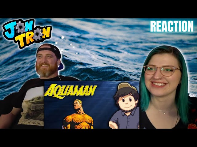 "Aquaman: Battle For Atlantis"  @JonTronShow  | HatGuy & Nikki react