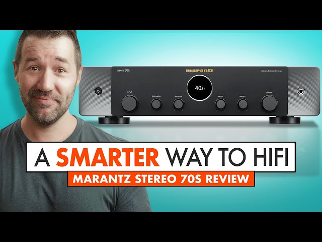 BYE Powered Speakers! STEREO 70s HERE! MARANTZ Stereo Receiver Review