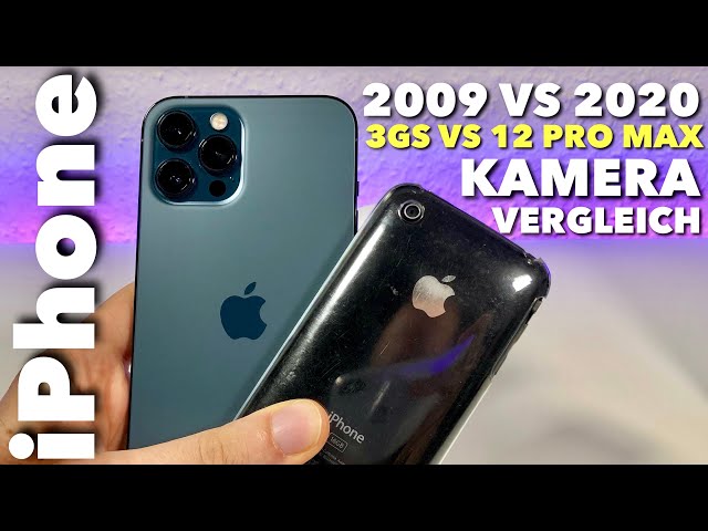 2009 VS 2020 - iPhone 3gs vs iPhone 12 Pro Max - DER Kamera Vergleich der iPhone Generationen