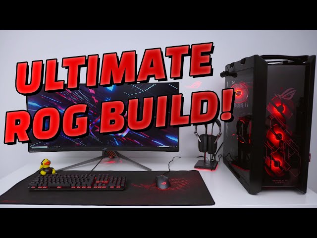 The ULTIMATE ASUS ROG Gaming PC Build!!!