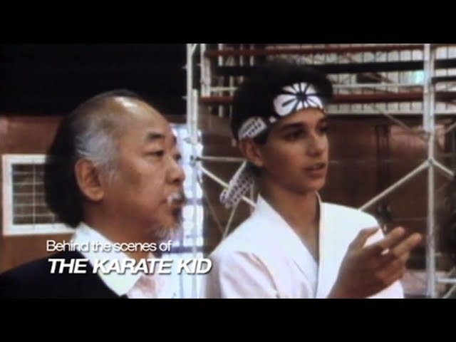 The Karate Kid (1984) behind the scenes