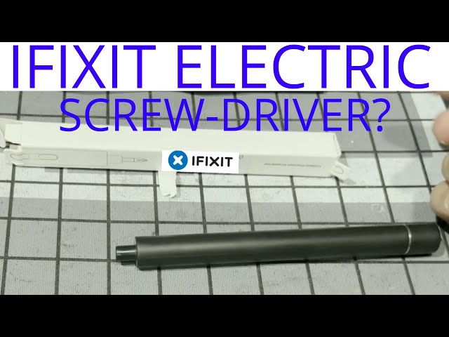 IfixIt Electric Driver? Why nobody is talking about this! Hint: It could use some work.