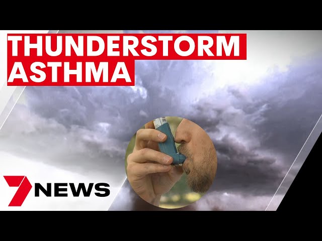 Ideal conditions this spring/summer for thunderstorms asthma | 7NEWS