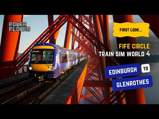 Fife Circle - First Look - TSW4- Class 170 - Edinburgh to Glenrothes