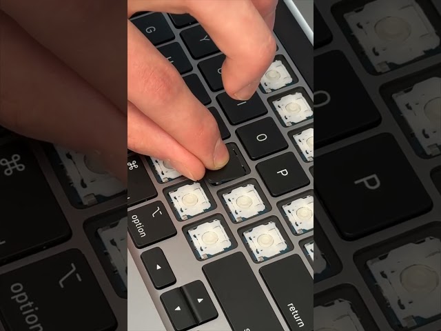 Replace the keys on your MacBook Pro