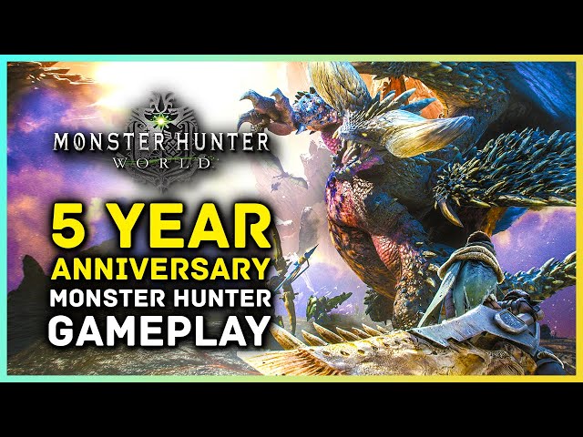 Monster Hunter World - 5 Year Anniversary Celebration! Worth Playing In 2023? PS5 Gameplay Part 1