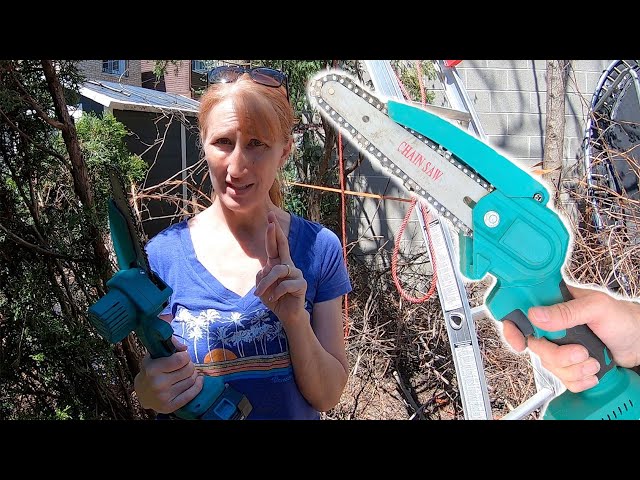Electric Chainsaw is it worth it? How good is a battery operated chainsaw?