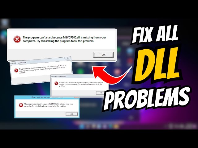 100% Solved! How to Fix All DLL Files Missing Error In Windows with 4DDIG DLL Fixer