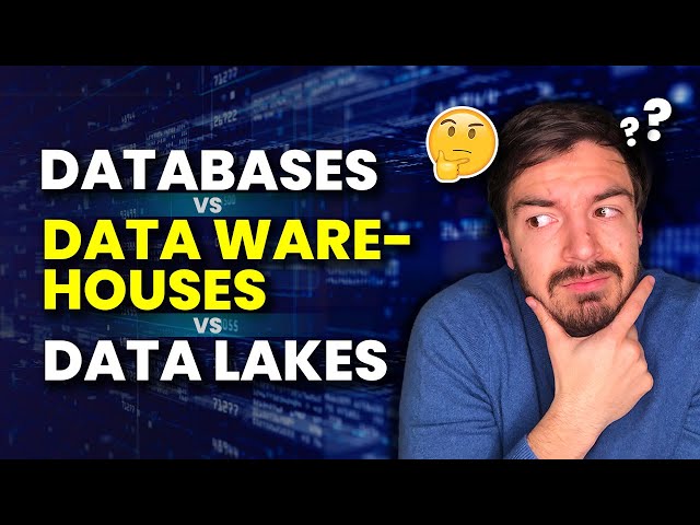 Databases Vs Data Warehouses Vs Data Lakes - What Is The Difference And Why Should You Care?