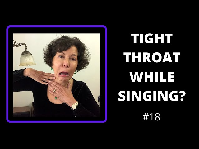 Throat Tension While Singing?  BEST EXERCISE HERE!
