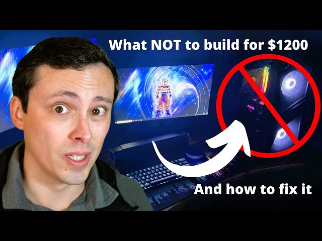 Build a FASTER PC for LESS money! Avoid these PC building mistakes and optimize your 2023 PC Build!