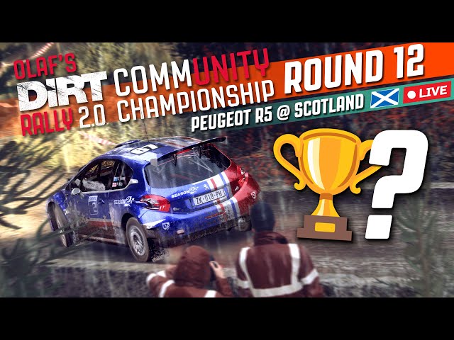 The winner takes it all! (DiRT Rally 2.0 - Peugeot R5 @ Scotland)