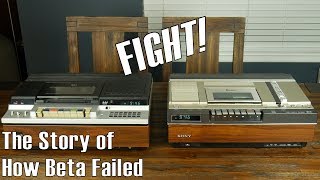 Videotape Format War (Beta vs. VHS)