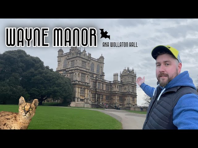 Exploring Wayne manor!  I wasn't expecting what was inside...