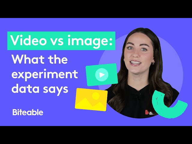 Video vs image: What the experiment data says