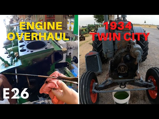 Larry's Life E26 | 9230 tractor with BIG ISSUES | 1934 Twin City Minneapolis Moline Tractor Rebuild