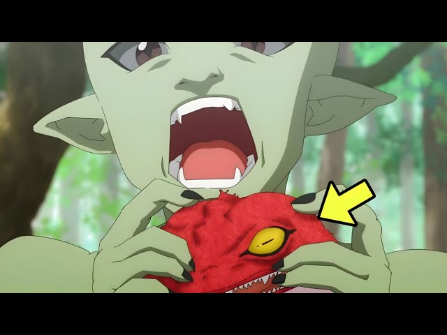 Reincarnated As A Weak Goblin But Levels Up By Eating Monsters | Anime Recap