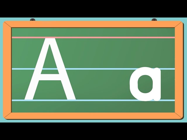 Learn Alphabets A To Z | A For Apple | Kindergarten abcd Video | Preschool Cartoon Animation