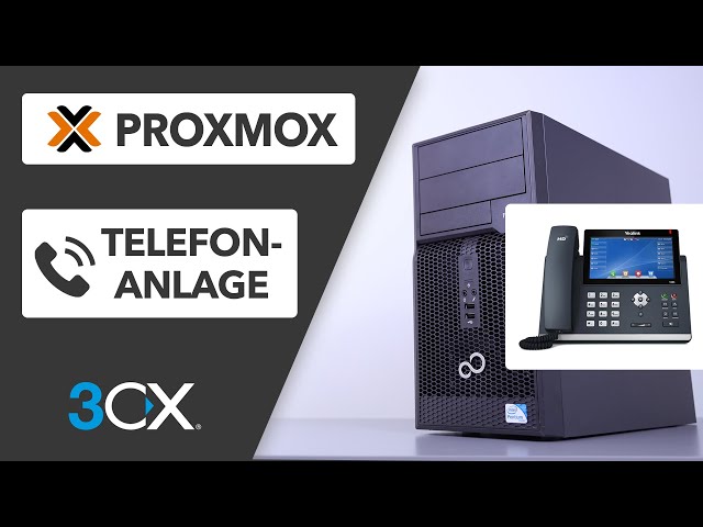 3CX auf Proxmox Server installieren - 3CX Telefonanlage selbst betreiben TEIL 4