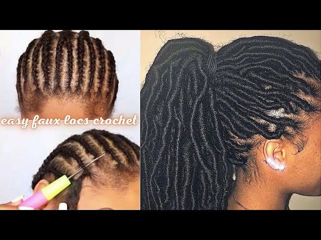 How To Crochet Faux Locs For Beginners