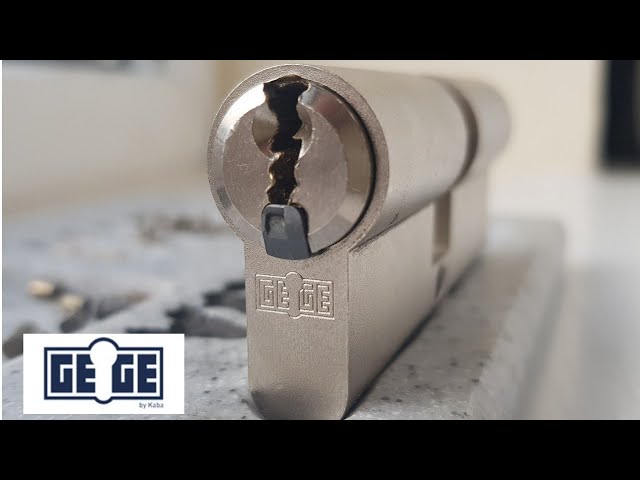 095 - Lockpicking _GEGE euro cylinder- how I pick high security locks #lockpicking #stocklocksunday